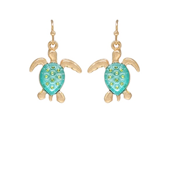 Sealife Theme Drop Earrings - Picture 1 of 2